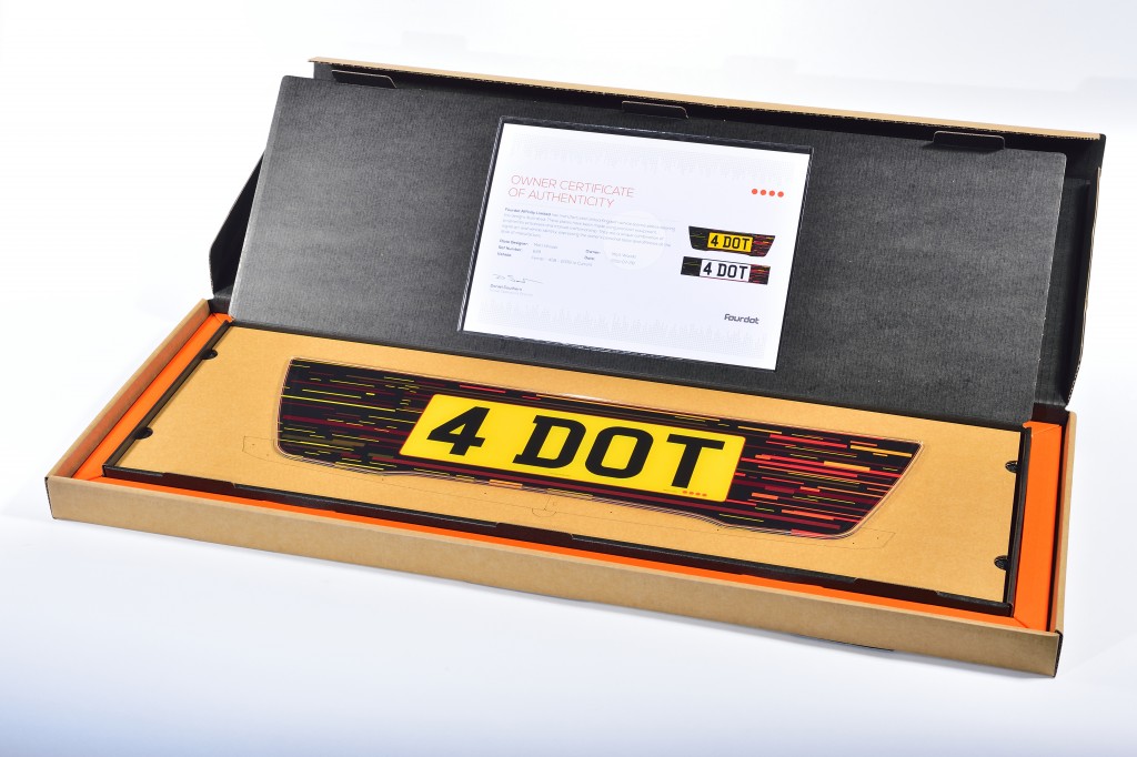 Bespoke Number Plates from Fourdot