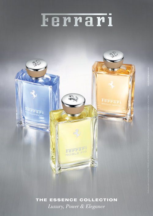 Ferrari is on the road to success with their new Eau de Toilette Essence Collection! 